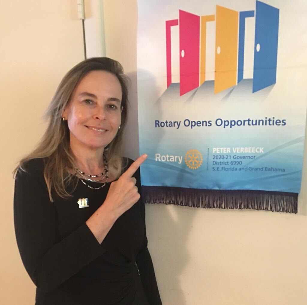 Ines Lozano takes over as Rotary President